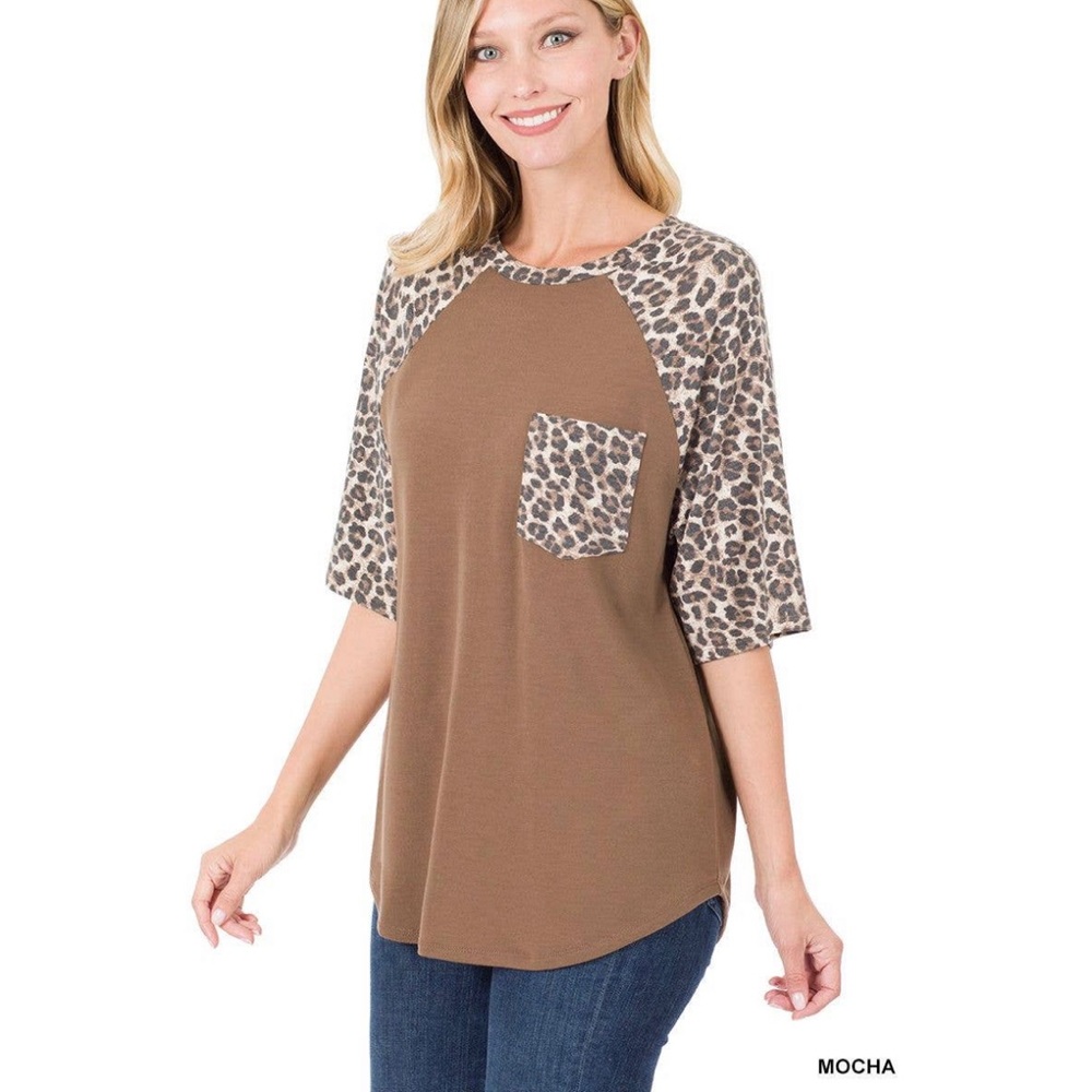 leopard tee